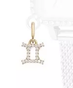 Zawieszka Daniel Wellington Charm Gold Gemini