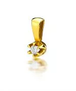 Zawieszka Bonore ze Złota próby 585 z diamentem 0,12 ct