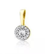 Zawieszka Bonore ze Złota próby 585 z diamentem 0,22 ct