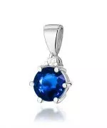 Zawieszka Bonore ze Złota próby 585 z szafirem 0,5 ct