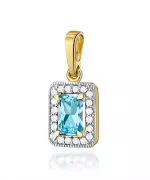 Zawieszka Bonore ze Złota próby 585 z topazem 0,65 ct