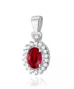 Zawieszka Bonore ze Złota próby 585 z rubinem 0,5 ct
