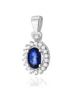 Zawieszka Bonore ze Złota próby 585 z szafirem 0,7 ct