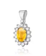 Zawieszka Bonore ze Złota próby 585 z cytrynem 0,6 ct