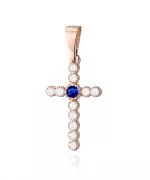 Zawieszka Bonore ze Złota próby 585 z szafirem 0,15 ct