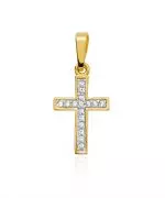 Zawieszka Bonore ze Złota próby 585 z diamentem 0,08 ct