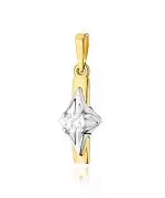 Zawieszka Bonore ze Złota próby 585 z diamentem 0,2 ct