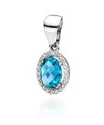 Zawieszka Bonore ze Złota próby 585 z topazem 1,7 ct