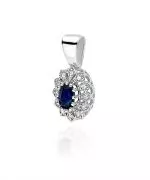 Zawieszka Bonore ze Złota próby 585 z szafirem 0,7 ct