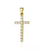 Zawieszka Bonore ze Złota próby 585 z diamentem 0,39 ct