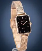 Zegarek damski BOWA Dubai Black Rose-Gold Mesh 20