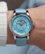 Zegarek damski Aviator Douglas Moonflight Ice Blue Diamonds Limited Edition
