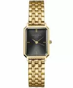 Zegarek damski Rosefield Octagon XS Black Gold