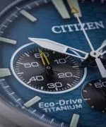 Zegarek Męski Citizen Eco-Drive Super Titanium Motor Chronograph CA4570-88L