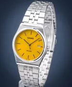 Zegarek męski Casio Timeless Collection zółty MTP-B145D-9AVEF