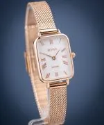 Zegarek damski BOWA Dubai White Rose-Gold Mesh 20