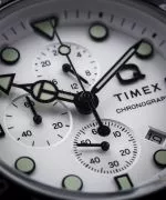 Zegarek męski Timex Q Three Time Zone Chronograph TW2V69900