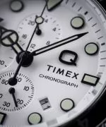 Zegarek męski Timex Q Three Time Zone Chronograph TW2V70100