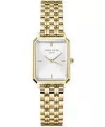 Zegarek damski Rosefield Octagon XS Gold Engraved