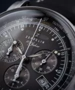 Zegarek męski Zeppelin 100 Years Zeppelin Chronograph Alarm 7680-2