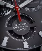 Zegarek męski Certina Sport DS Podium GMT Titanium Chrono C034.654.44.087.00 (C0346544408700)