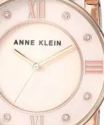 Zegarek damski Anne Klein Crystal Accented 					 AK/3478LPRG