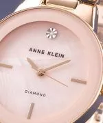 Zegarek damski Anne Klein Diamond-Accented AK-2670PMGB