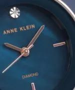 Zegarek damski Anne Klein Diamond Accented Ceramic AK-3158NVRG