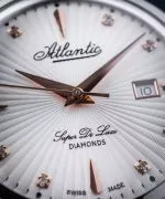 Zegarek damski Atlantic Super De Luxe Diamonds 29355.41.27R