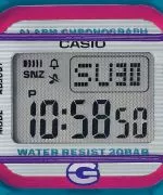 Zegarek Casio BABY-G 25th Anniversary Limited 					 BGD-525F-6ER
