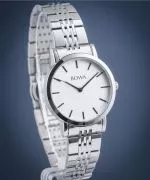 Zegarek damski BOWA Tokyo White Silver Steel 33