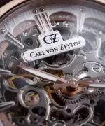 Zegarek damski Carl von Zeyten Wildsee Skeleton Automatic 					 CVZ0057RWH