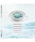 Zegarek damski Ciga Design U Series Blue Planet-ICE AGE SET U032-WU01-W5W7W