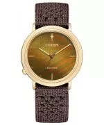 Zegarek damski Citizen Sapphire Diamonds Solar Gift Set