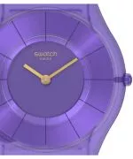 Zegarek damski Swatch Purple Time SS08V103