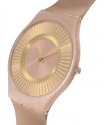 Zegarek damski Swatch Ultra Slim Tawny Radiance SS08C102