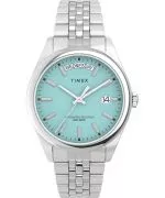 Zegarek damski Timex Legacy Day and Date Tiffany Blue TW2V68400