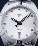Zegarek damski Tissot PR 100 Diamonds Sport Chic T101.910.11.036.00 (T1019101103600)