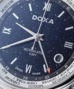 Zegarek męski Doxa Blue Planet GMT Automatic Limited Edition D181SBU