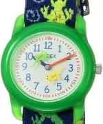 Zegarek Dziecięcy Timex Time Machines Geckos + Teaching Tool Kit TWG014900