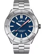 Zegarek Fortis Marinemaster M-40 Blue Japan Automatic