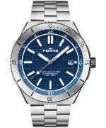 Zegarek Fortis Marinemaster M-40 Ocean Blue Automatic
