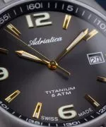 Zegarek męski Adriatica Titanium A1069.41G6Q