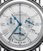 Zegarek męski Aerowatch 1942 Alarm Clock 85939-AA09-M