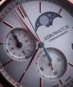 Zegarek męski Aerowatch Renaissance Chrono Moon Phases 78986-RO03