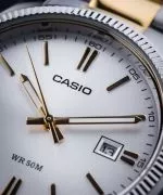 Zegarek męski Casio MTP biały MTP-1302PSG-7AVEF