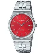 Zegarek męski Casio Timeless Collection czerwony MTP-B145D-4A2VEF