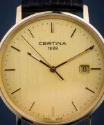 Zegarek męski Certina Heritage Priska Gold 18K C901.410.16.021.00 (C9014101602100)