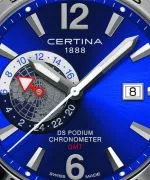 Zegarek męski Certina Sport DS Podium GMT C034.455.11.047.00 (C0344551104700)