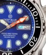 Zegarek męski Deep Blue Pro Sea Diver 1000M Helium-Safe Automatic					 SEA1KBLBRC
